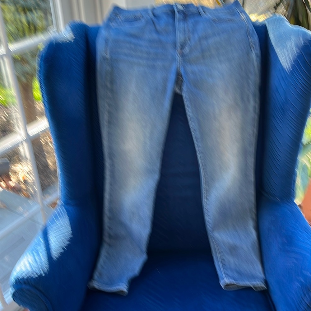 GAP women’s 1969 true skinny washed blue jeans